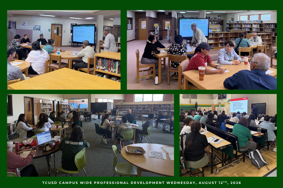 TCUSD Campus-Wide Professional Development Wednesday, August 12th, 2026